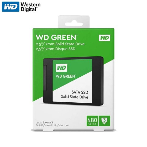 SSD 2.5 SATA 480.GB (3Y) WD Green (WDS480G3G0A)