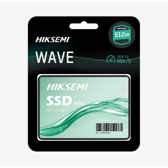 SSD 2.5 SATA 512.GB (3Y) Hiksemi Wave (HS-SSD-WAVE(S) 512G)