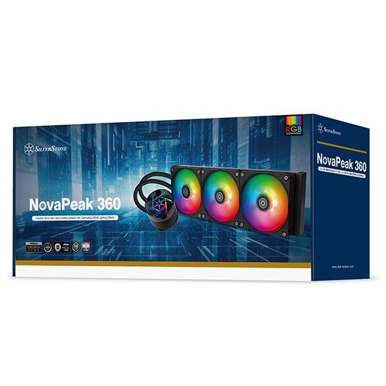LIQUID COOLING SILVERSTONE NOVAPEAK 360 ARGB