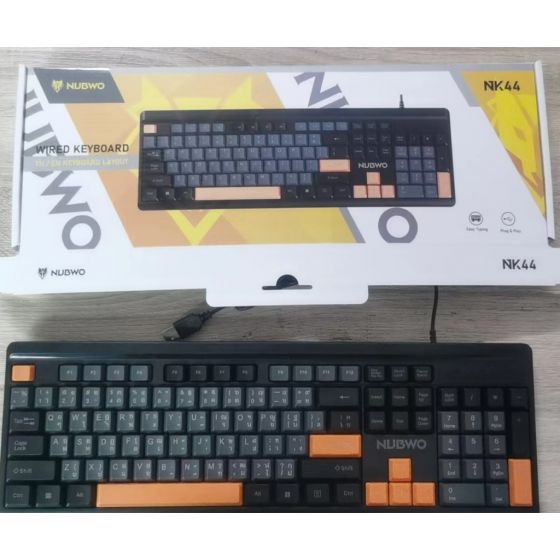 KB USB NUBWO (NK44) BLACK/GRAY 