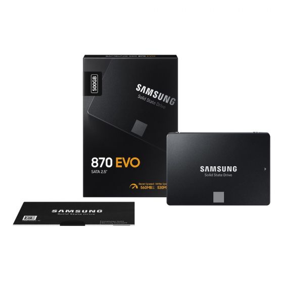 500 GB SSD SATA SAMSUNG 870 EVO(MZ-77E500BW)   