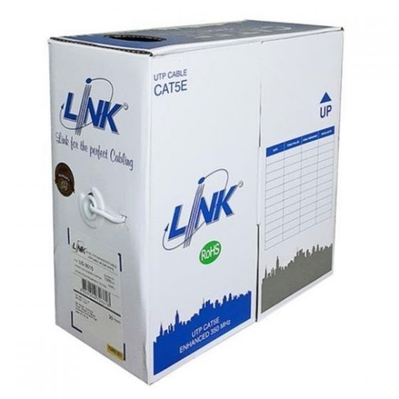 CAT5E UTP Cable(305m./Box) LINK (US-9015LSZH)