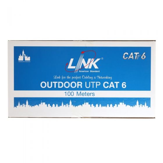 CAT6 UTP Cable (100m./Box) LINK (US-9106MD-1)
