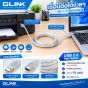 Cable Extension USB 2.0 M/F (10M) GLINK 03 สายใส