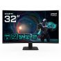 Monitor 31.5 GIGABYTE GS32QCA (VA, HDMI, DP) CURVE 180Hz