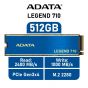 512 GB SSD M.2 PCIe ADATA LEGEND 710 NVMe