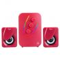 SPEAKER USB RGB EGA TYPE S4 RED 