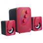 SPEAKER USB RGB EGA TYPE S4 RED 