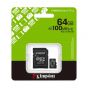 64GB Micro SD Card KINGSTON Canvas Select Plus SDCS3 (100MB/s.)    