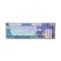 KB-WL AULA F99PRO LIGHTBLUE/WHITE/DARKPURPLE (SKYBLUE SW/BT)
