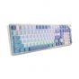 KB-WL AULA F99PRO LIGHTBLUE/WHITE/DARKPURPLE (SKYBLUE SW/BT)