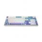 KB-WL AULA F99PRO LIGHTBLUE/WHITE/DARKPURPLE (SKYBLUE SW/BT)