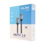Cable HDMI 4K (V.2.0) M/M (3M)GLINK GL201