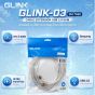 Cable Extention USB M/F ( 3M) V 2.0 'Glink'