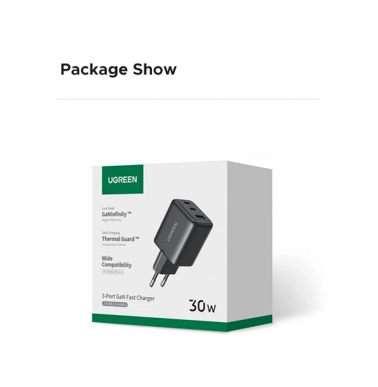 UGREEN X515_65573 BOX Wall Charger 30W     