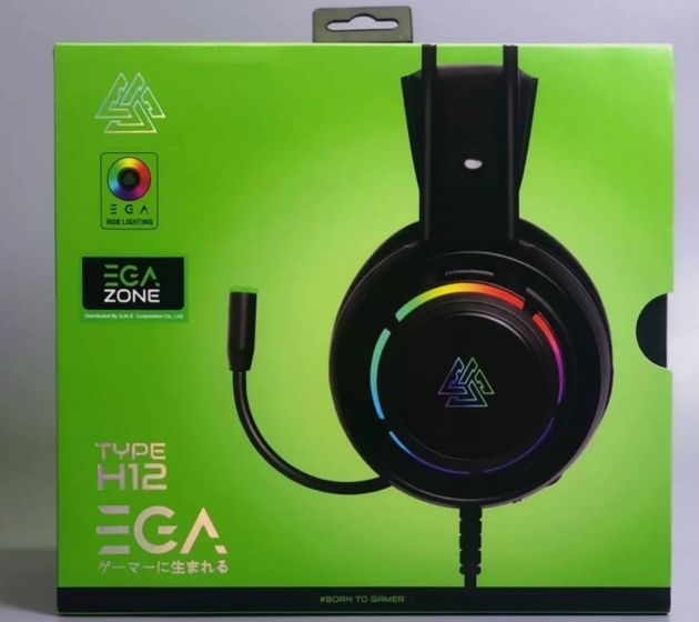 HEADSET (7.1) EGA TYPE-H12 (BLACK) 