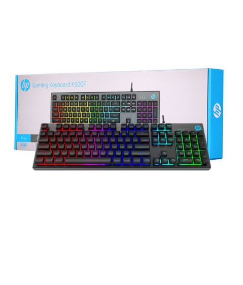 USB KEYBOARD HP GAMING K500F BLACK   