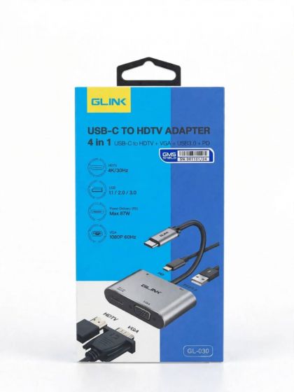 24605TYPEC HDMI TODUALVGGL030GLINK         