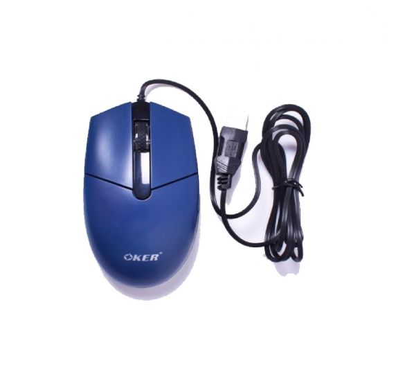 USB MOUSE OKER A-216 BLUE