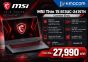 Notebook MSI Thin 15 B13UC-2415TH (Cosmos Gray)