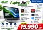 Notebook Acer Aspire Lite 14 AL14-48P-R2D1/T001 (Light Silver)