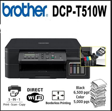 one) BROTHER DCP-T510W + Ink Tank