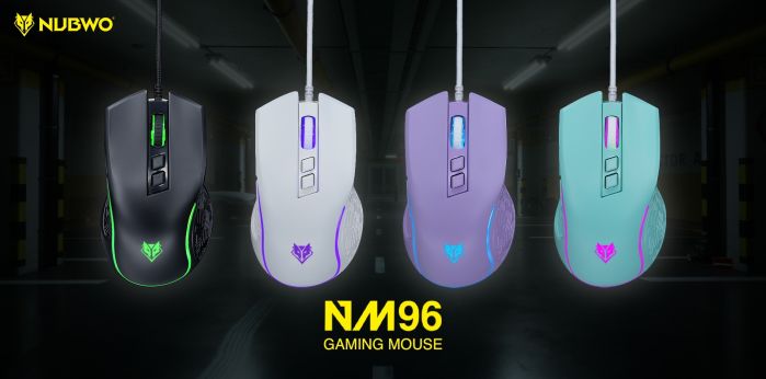 NUBWO USB OPTICAL NM-96 MOUSE MACRO