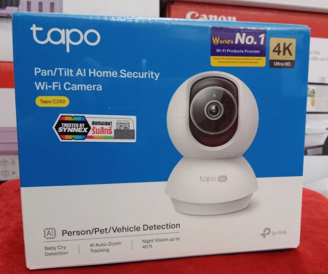 กล้องไร้สาย Smart Camera (8.0MP) TP-LINK TAPO C250