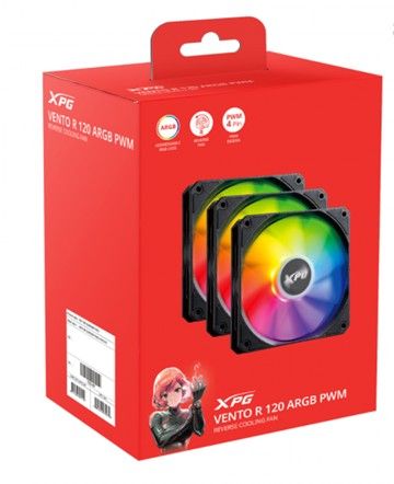 FAN Case XPG VENTO R 120 ARGB-BKCWW 