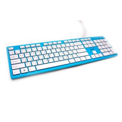 USB KEYBOARD OKER KB-518 BLUE    