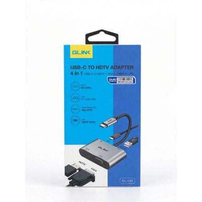 24605TYPEC HDMI TODUALVGGL030GLINK         