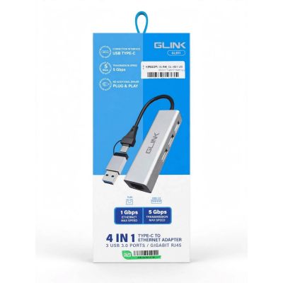 GLINK GL051USB3.0TypeCHubGigabit    