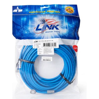 US-5115LZ-4 RJ45 PATCH CORD CAT6/15M BLUE 