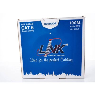 CAT6 UTP Cable (100m/Box) LINK (US-9106OUT-1  