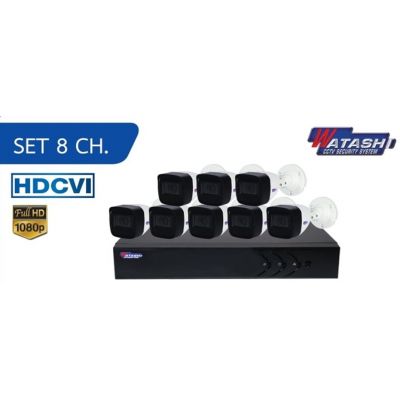 CCTV Set. 8CH. HDCVI WATASHI#WVR069H  