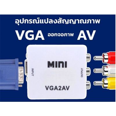 Converter VGA TO AV Mini GLINK (MN107)  