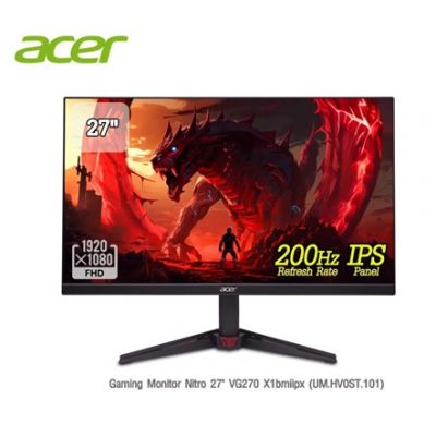 MONITOR 27'' ACER VG270X1BMIIPX (IPS, HDMI, DP, SPK) 200Hz