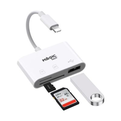Ext.Card Reader V2.0 MAGICTECH (DM561) iPhone White