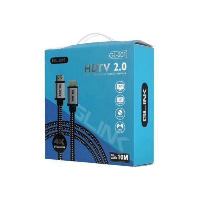 Cable HDMI 4K (V.2.0) M/M (10M) GLINK GL201   