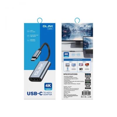 Glink GL053 Type-C TO HDTV Adapter 4K 60Hz   