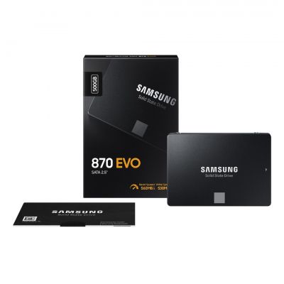500 GB SSD SATA SAMSUNG 870 EVO(MZ-77E500BW)   