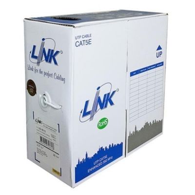 CAT5E UTP Cable(305m./Box) LINK (US-9015LSZH)  
