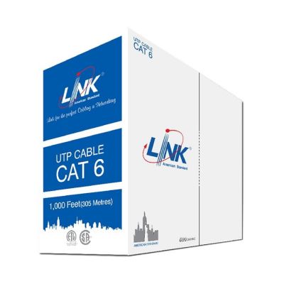 CAT6 UTP Cable (305m/Box) LINK (US-9106OUT)   
