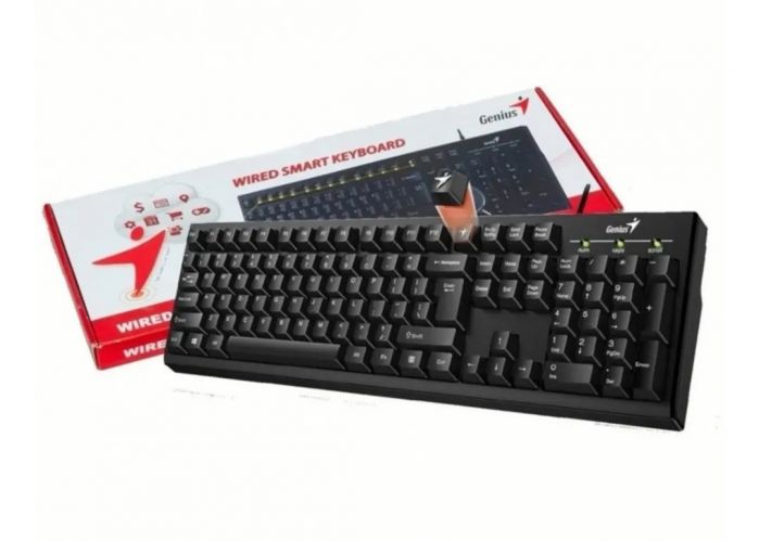 KEYBOARD GENIUS KB-100 SMART USB BLACK   