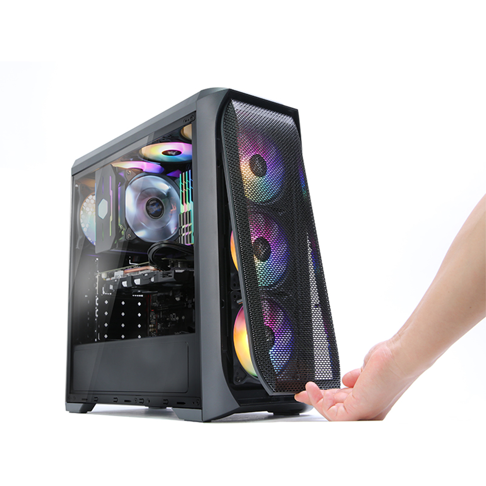 Компьютерный корпус zalman n5 mf black обзор