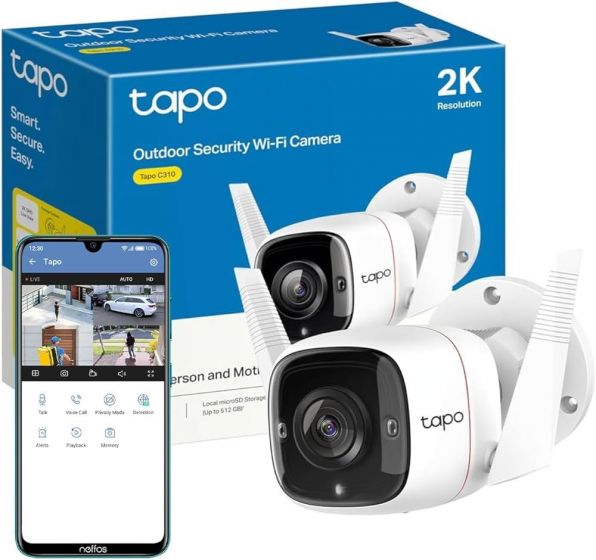 Smart IP Camera (3.0MP) TP-LINK TAPO C310 Out 