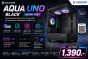CASE OKINOS AQUA UNO BLACK MICRO-ATX     