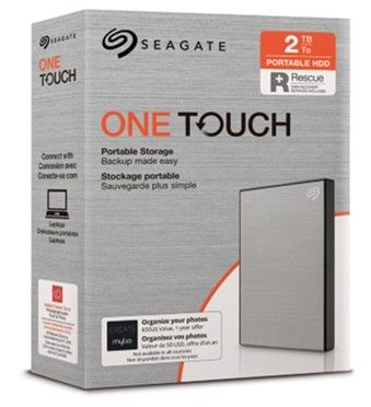 EXT. 2.5'' 2.TB Seagate One Touch Silver 